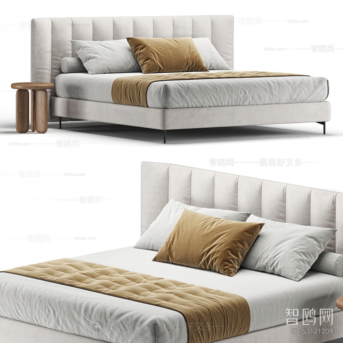 Modern Double Bed