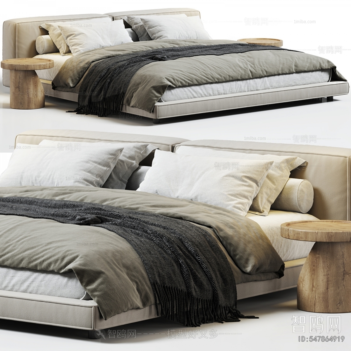 Modern Double Bed