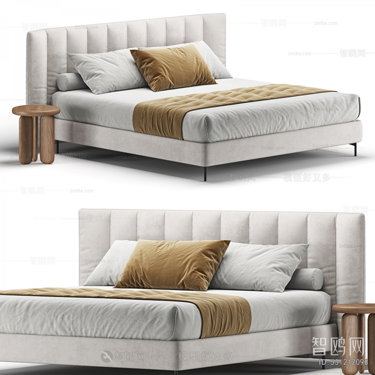 Modern Double Bed