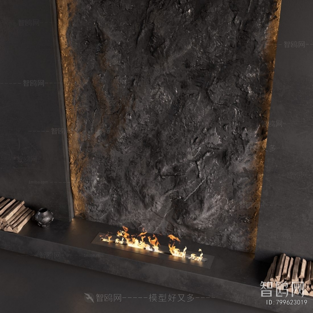 Modern Fireplace