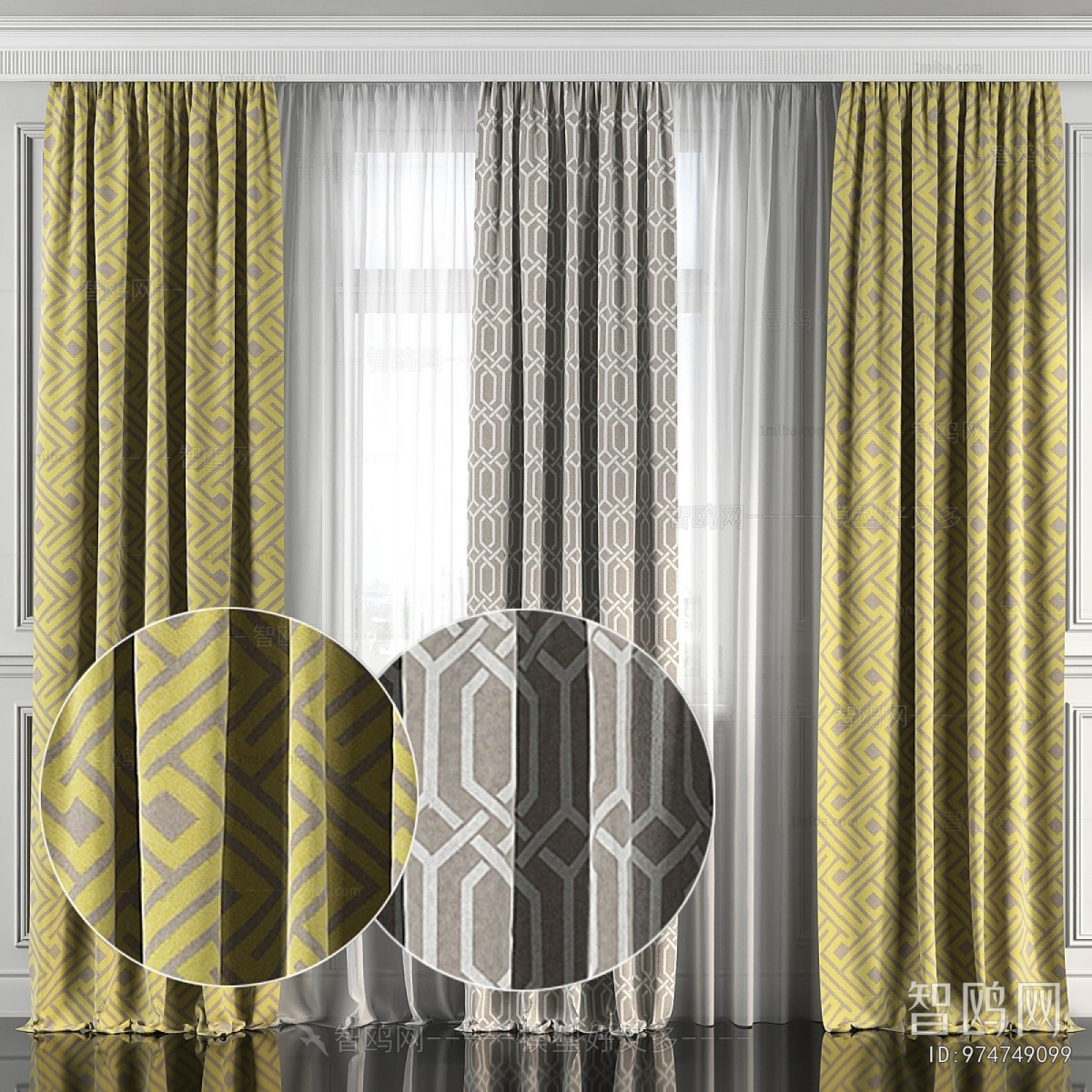 Modern The Curtain