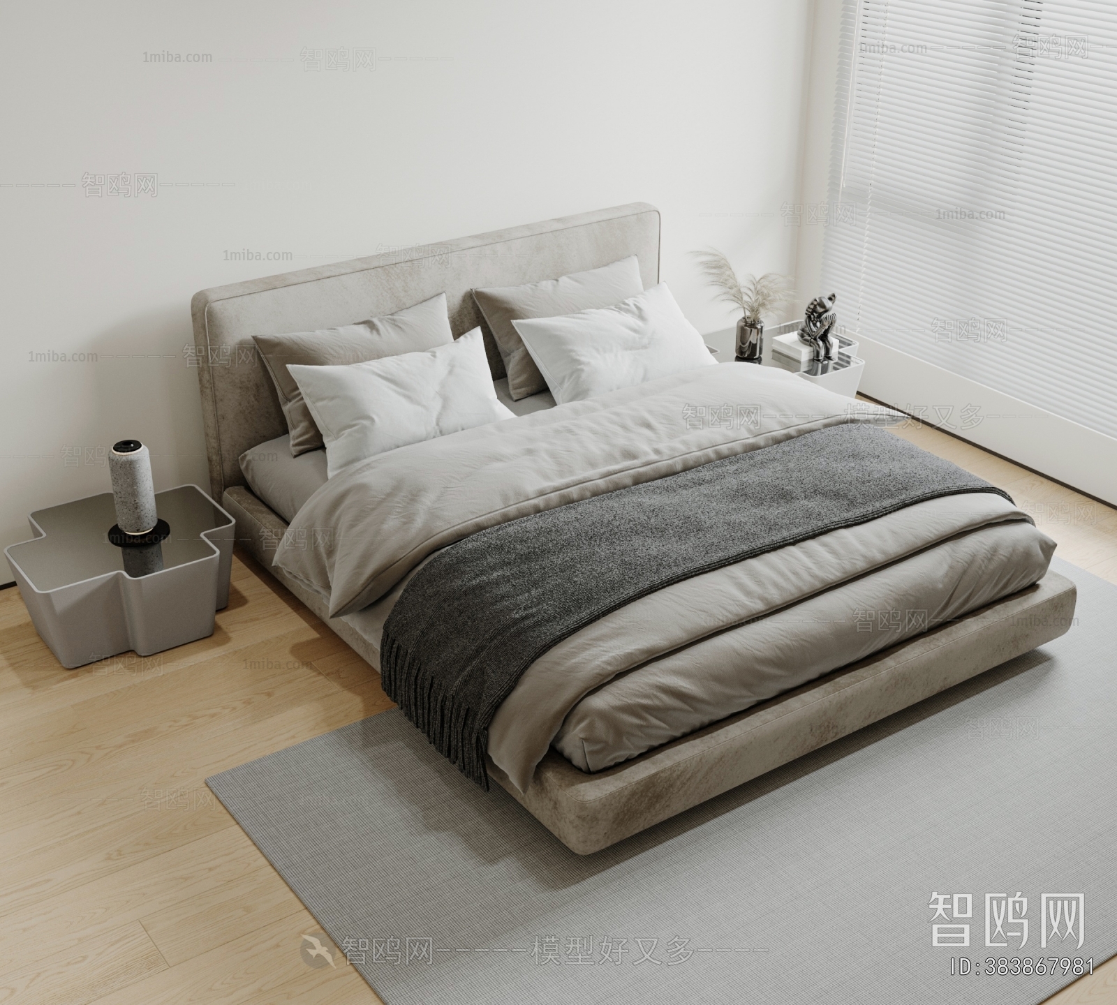 Modern Double Bed