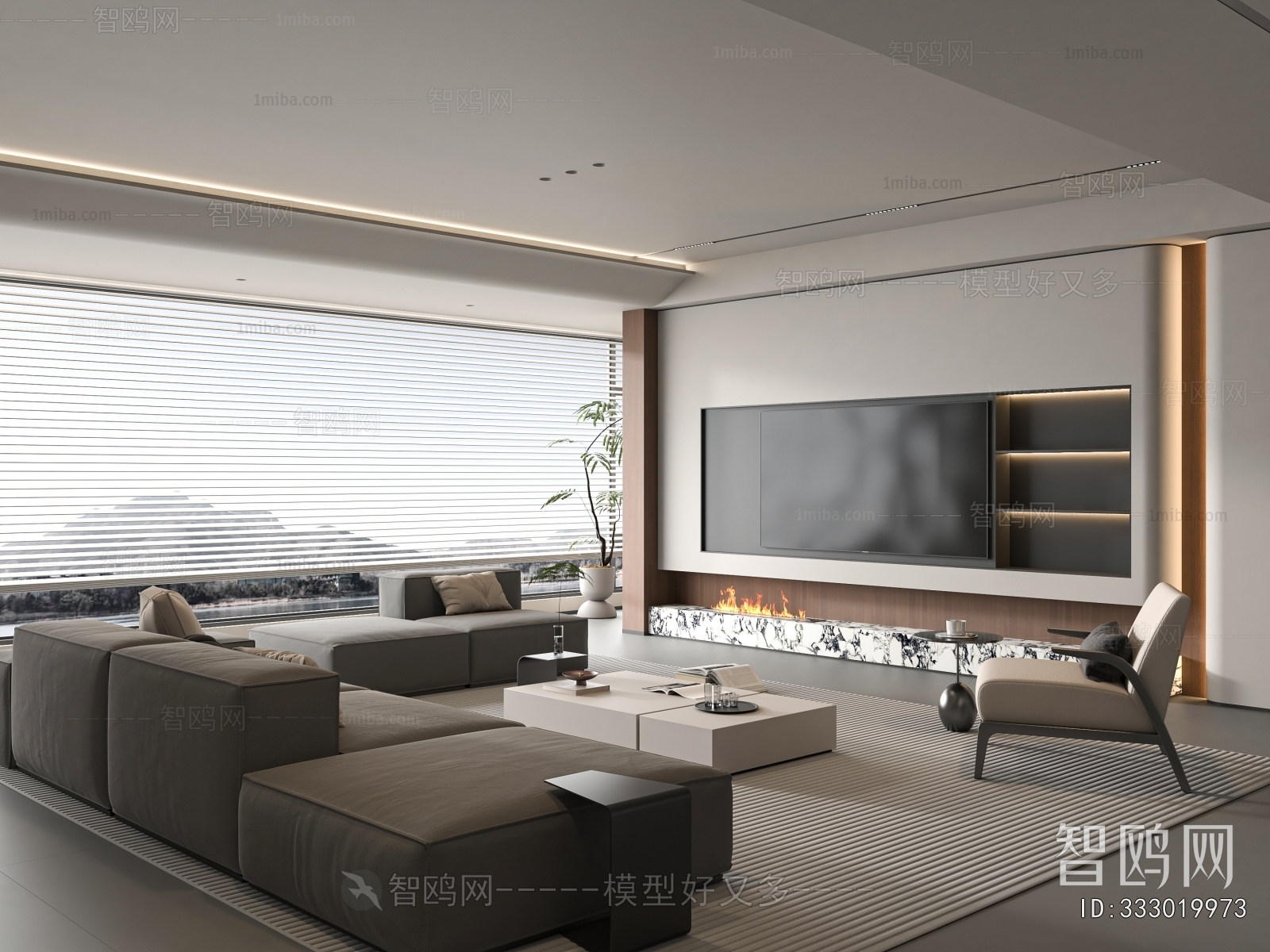 Modern A Living Room