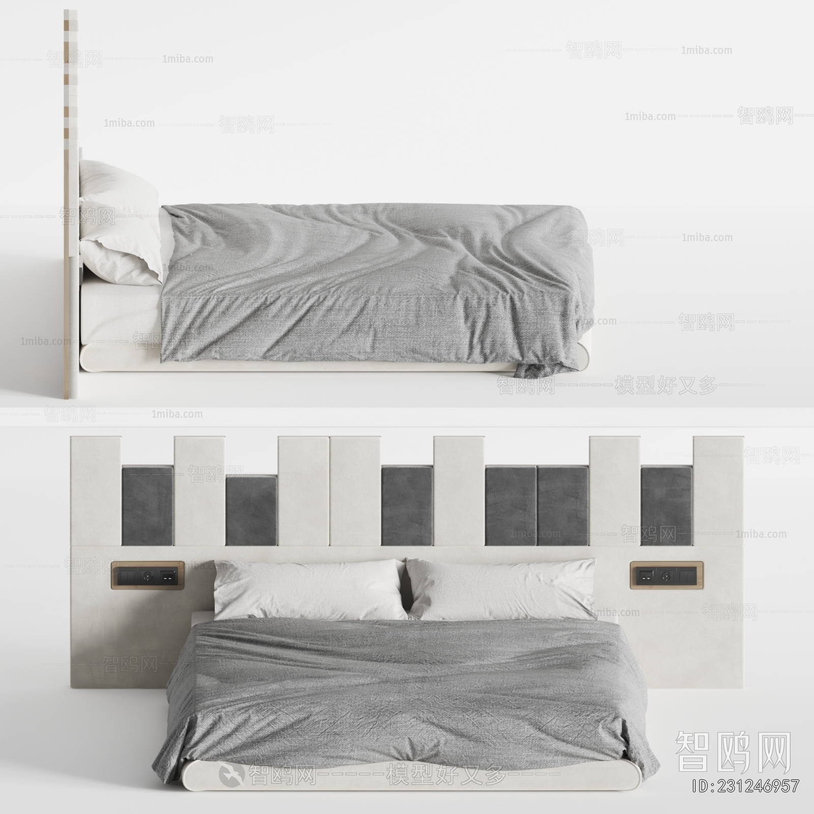 Modern Double Bed