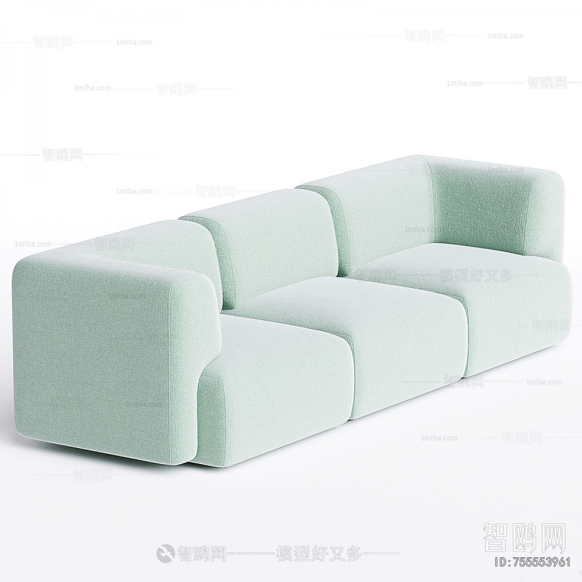 Modern Three-seat Sofa