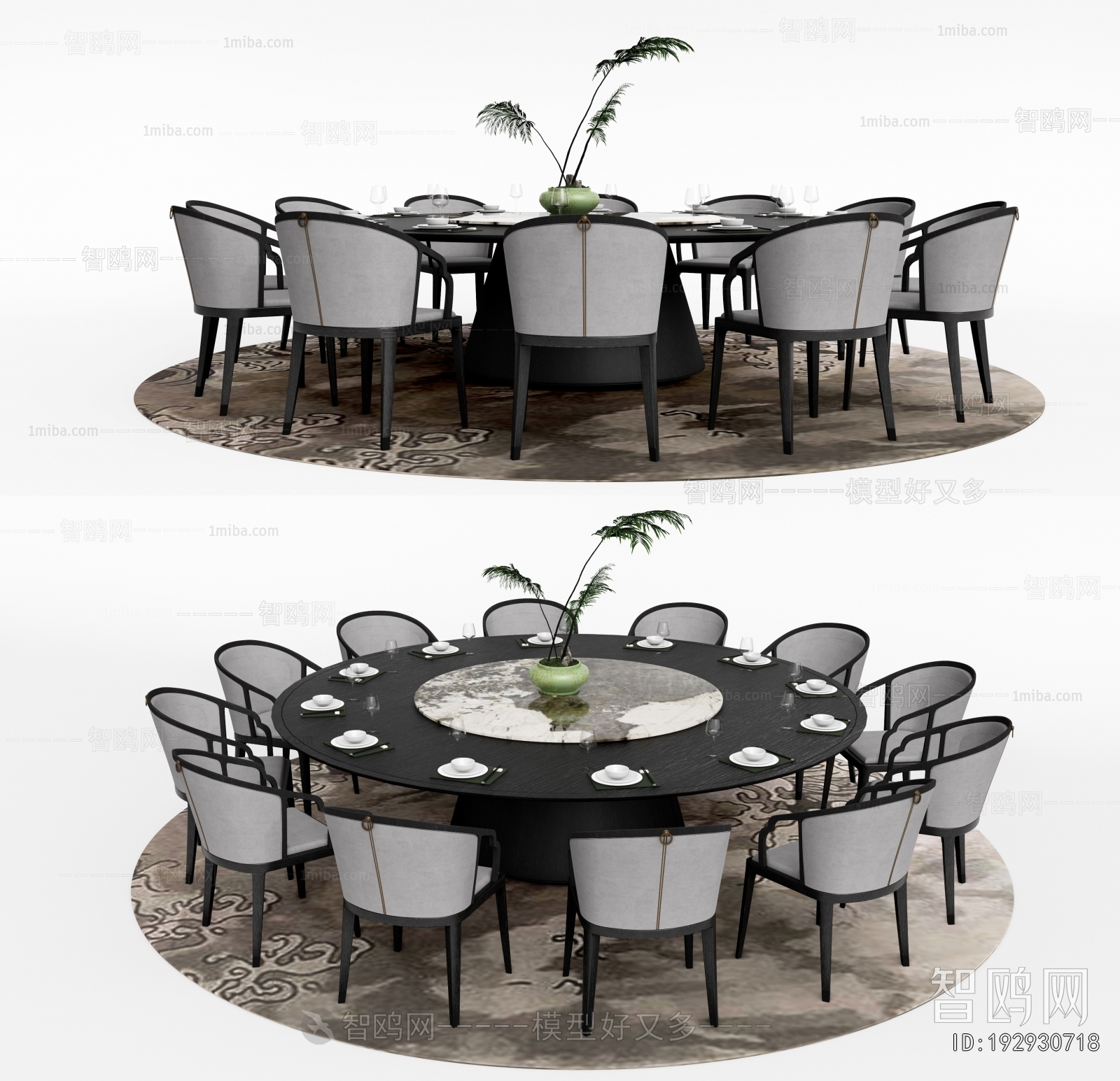 New Chinese Style Dining Table And Chairs