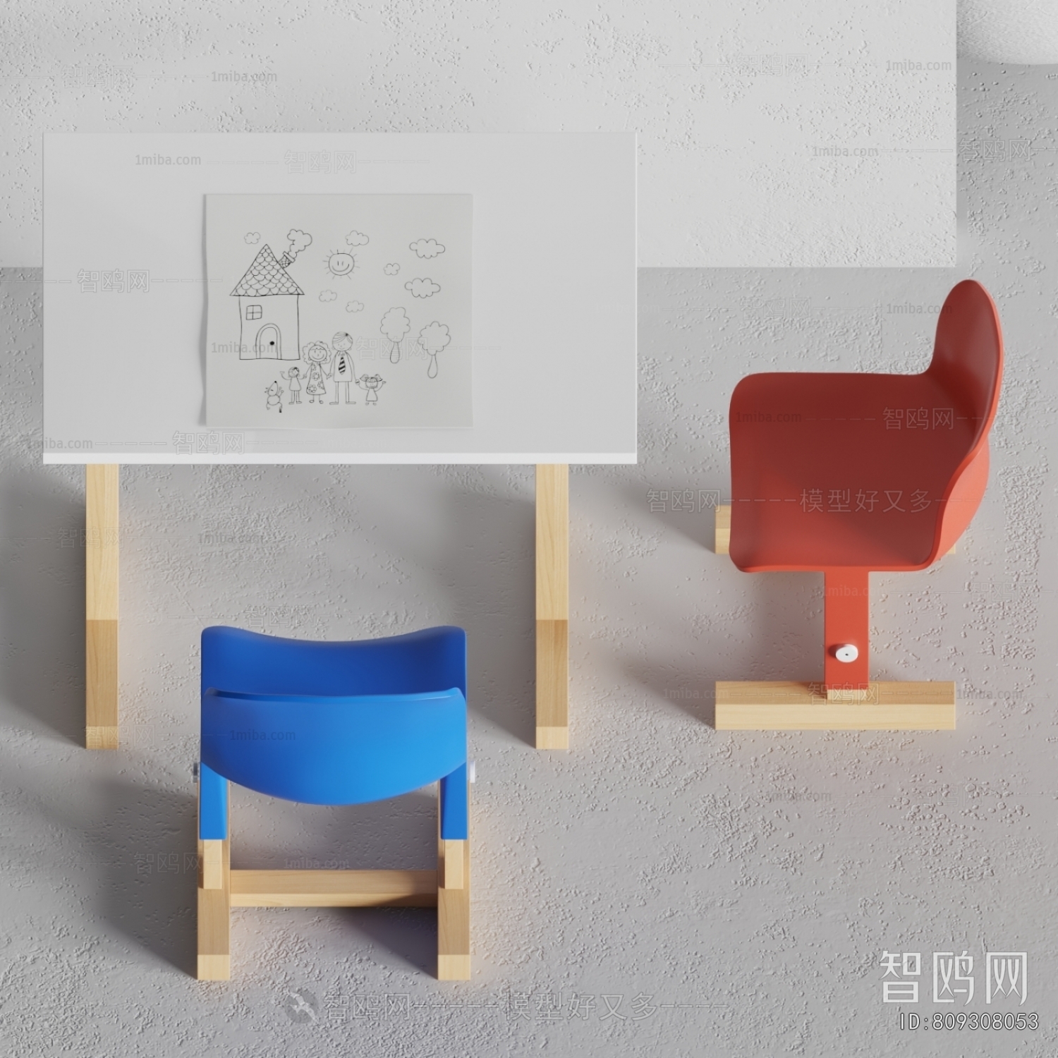 Modern Children's Table/chair