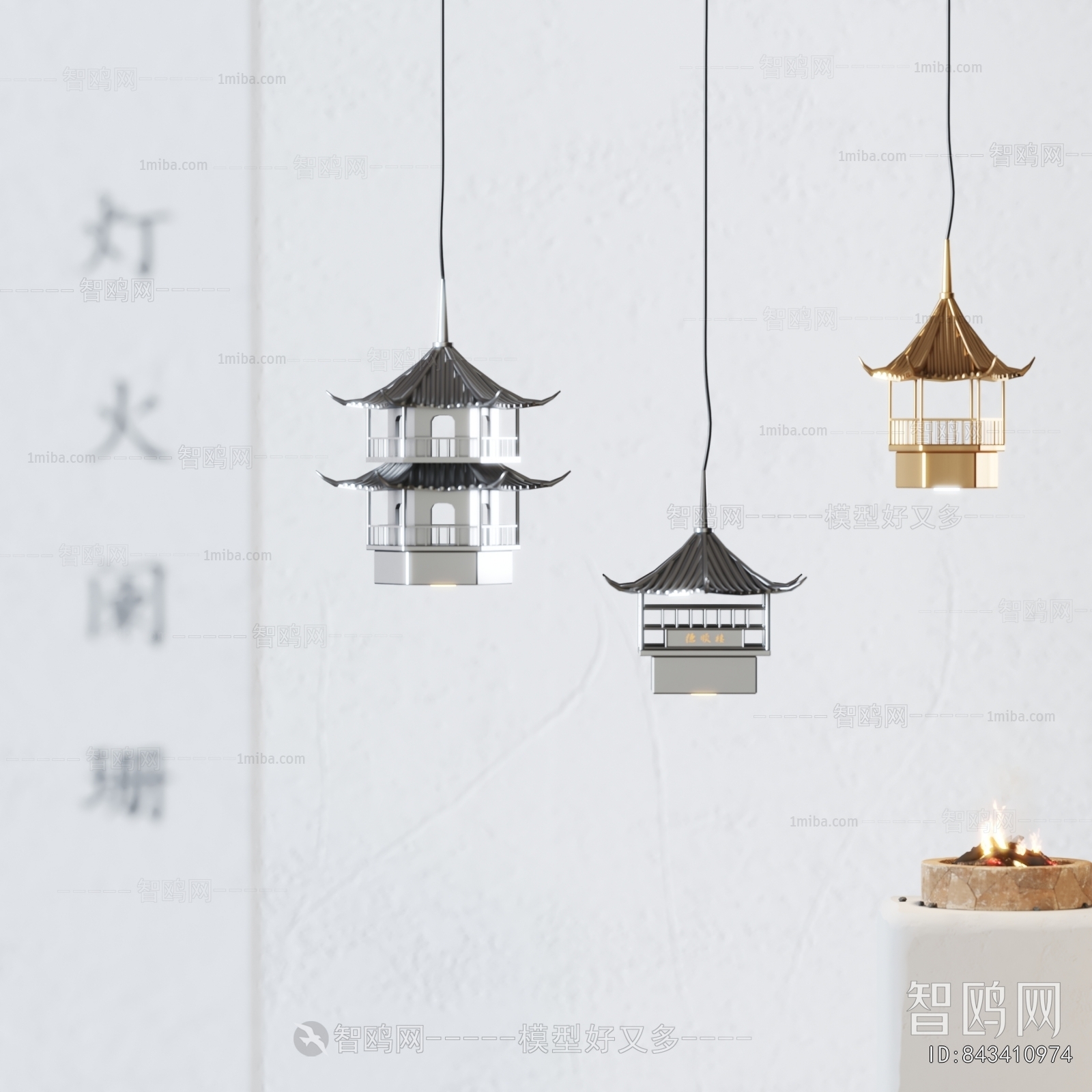 New Chinese Style Droplight