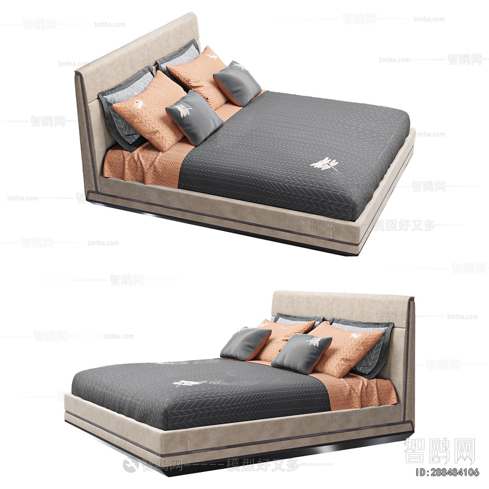 Modern Double Bed