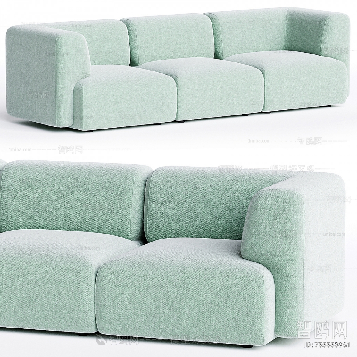 Modern Three-seat Sofa