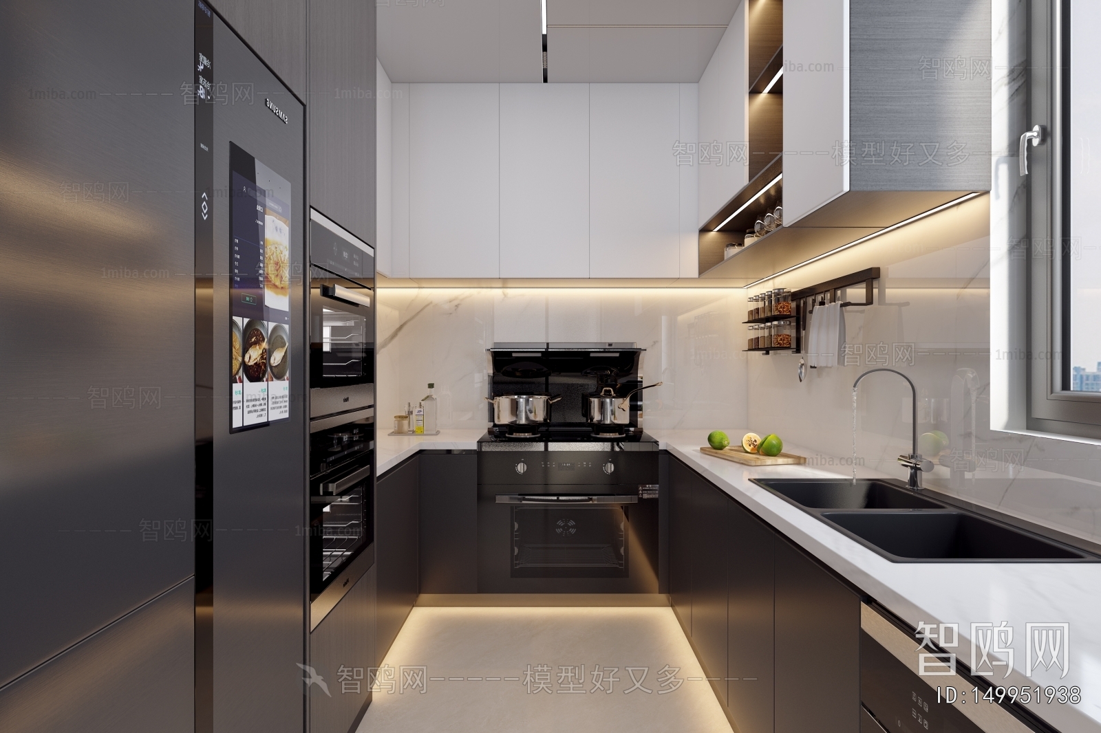 Modern The Kitchen