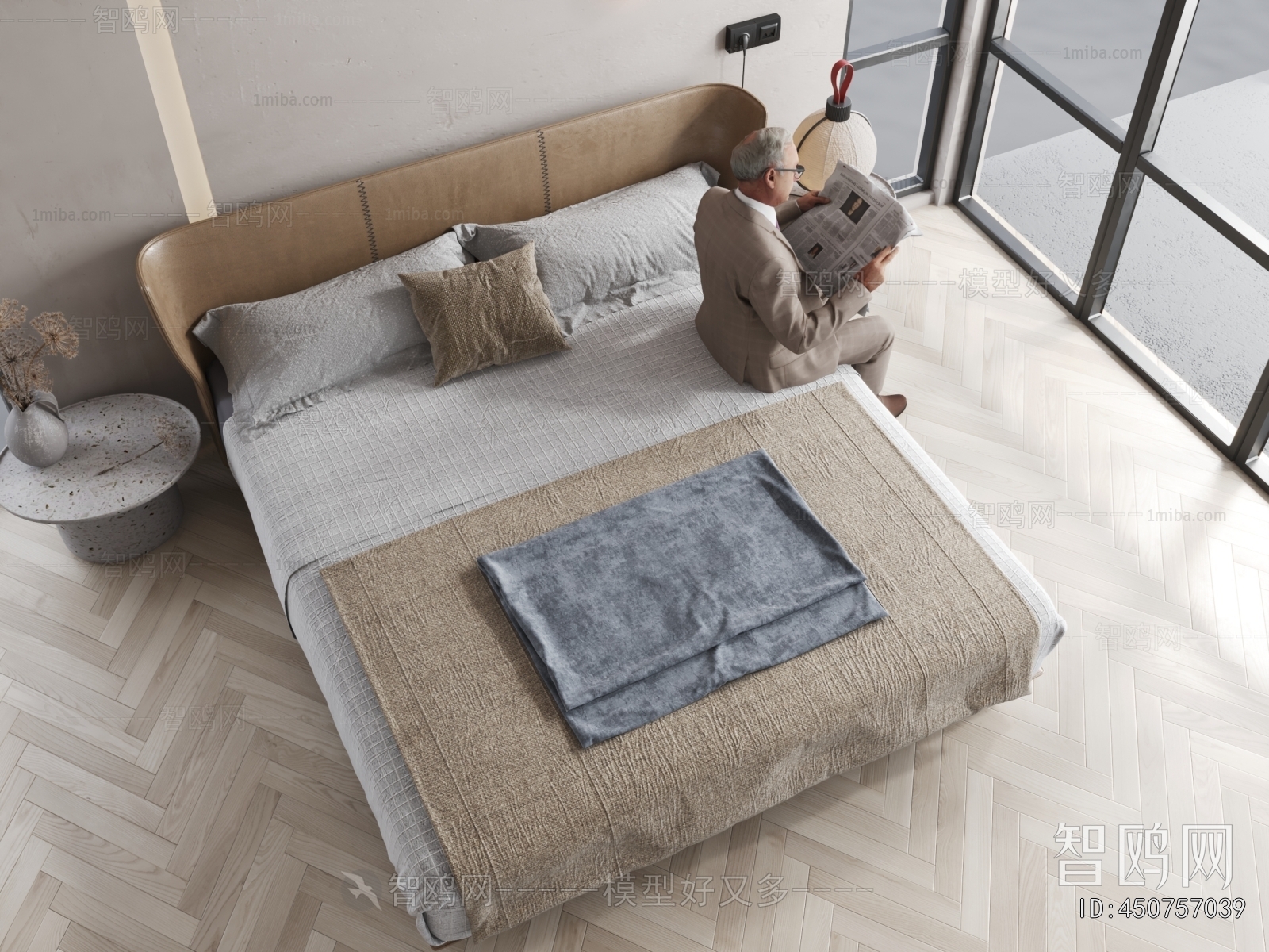 Modern Double Bed