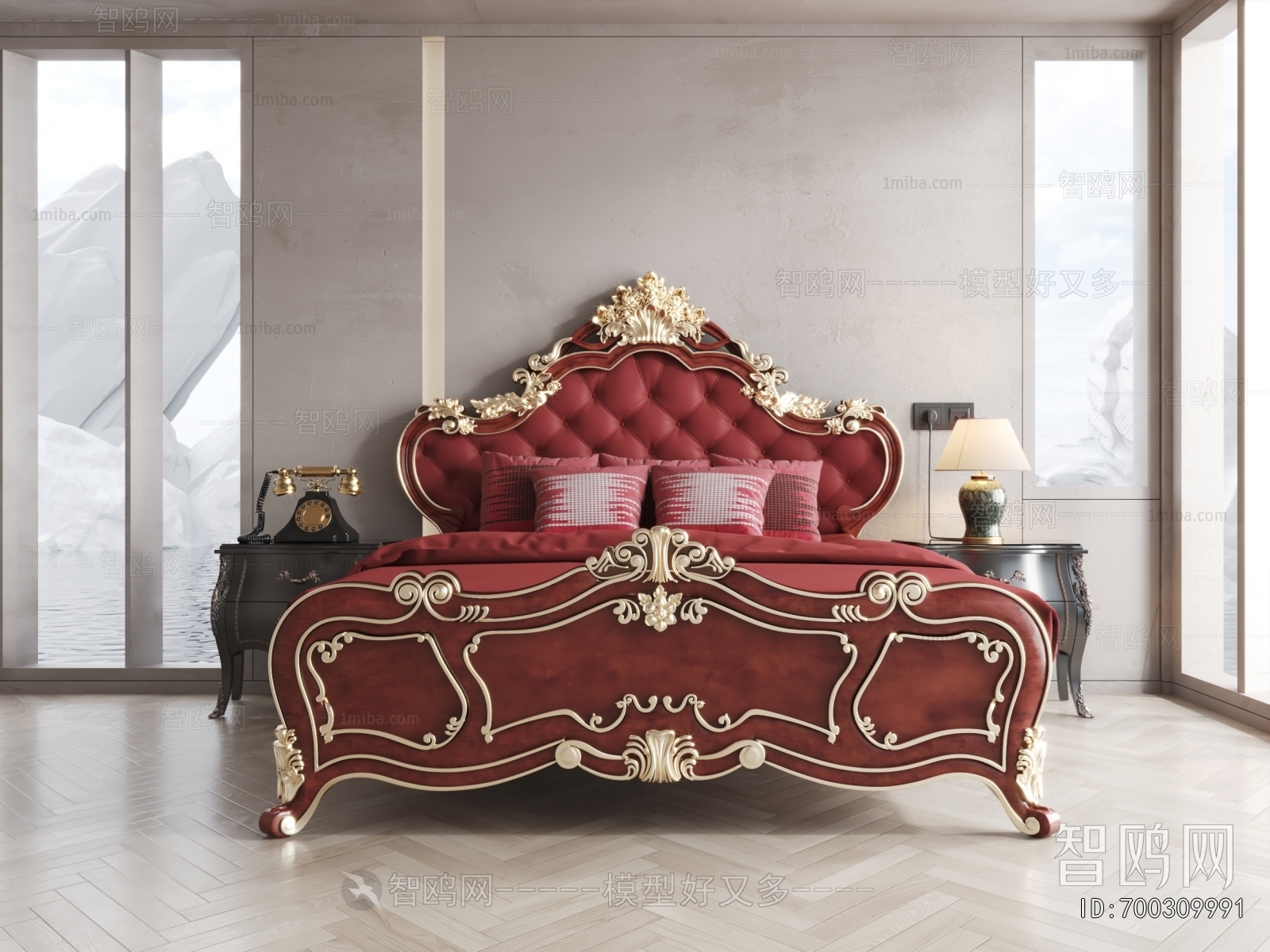 European Style Double Bed
