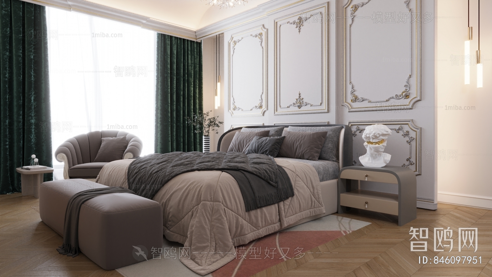 French Style Bedroom