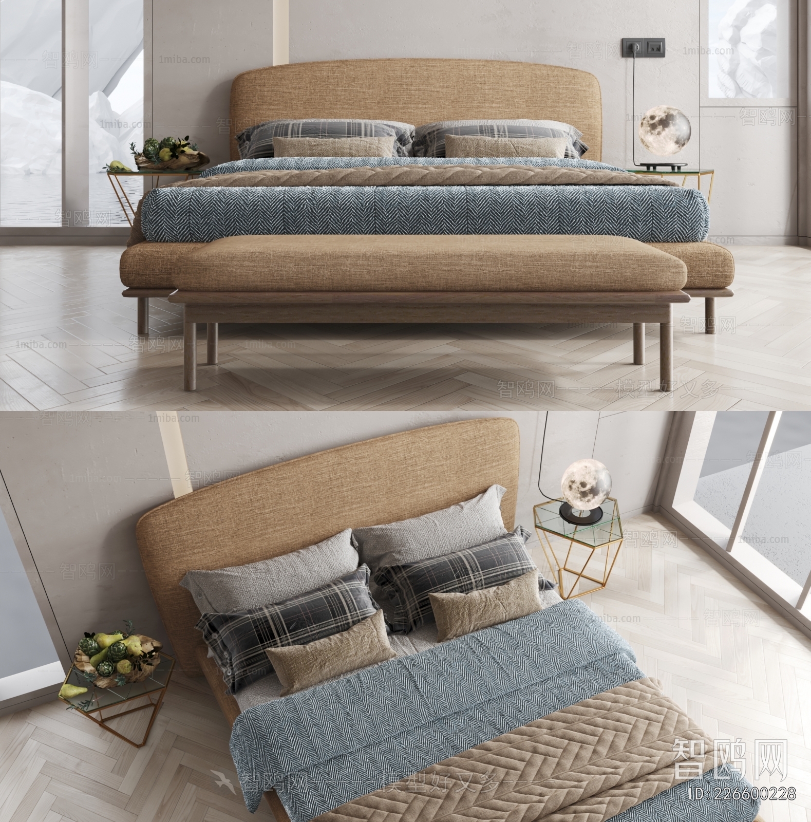 Modern Double Bed