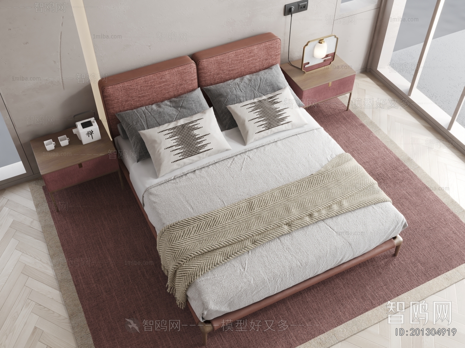 Modern Double Bed