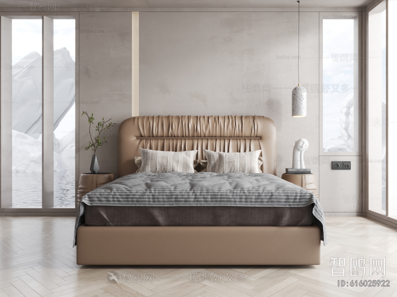 Modern Double Bed