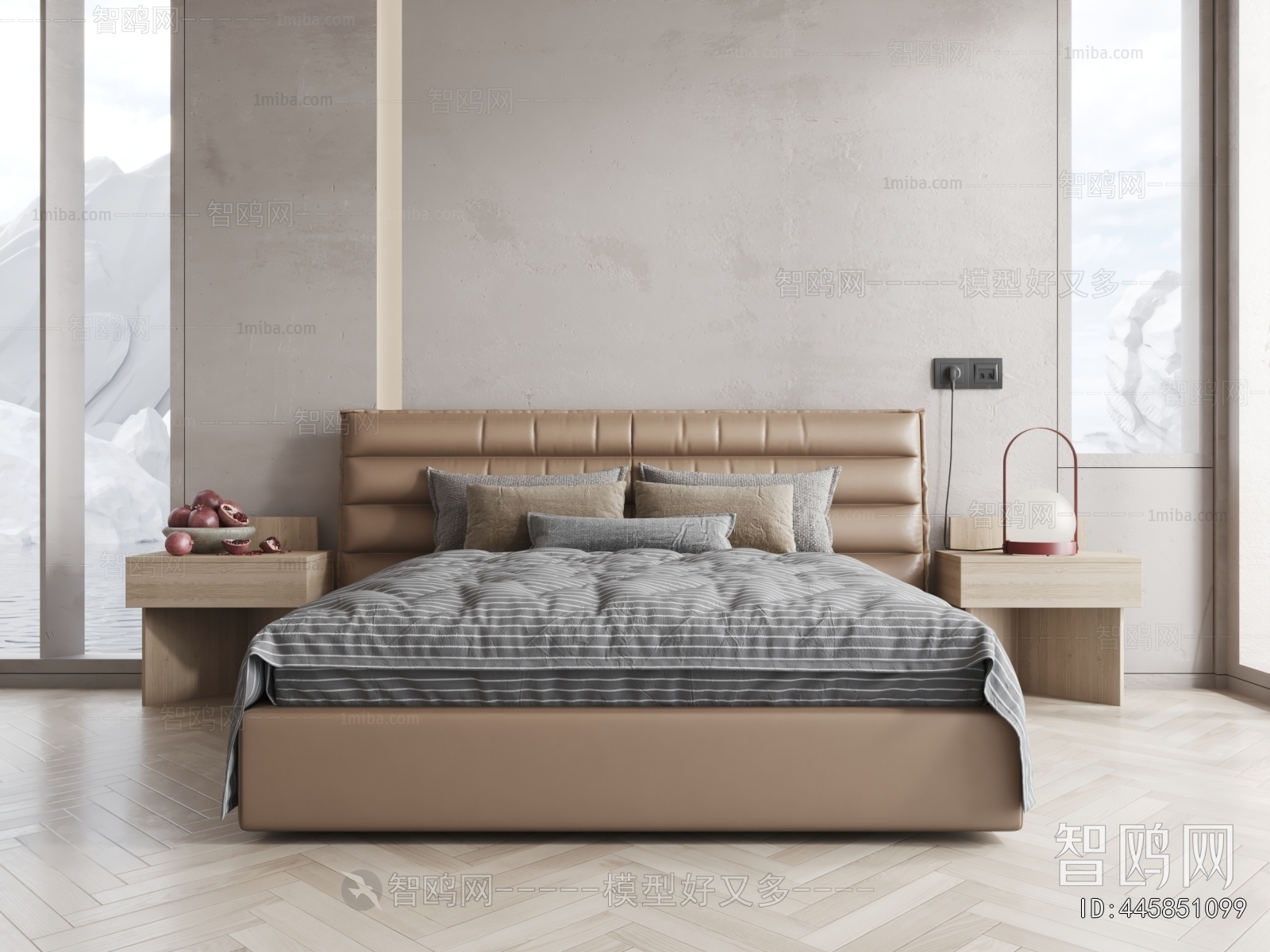 Modern Double Bed