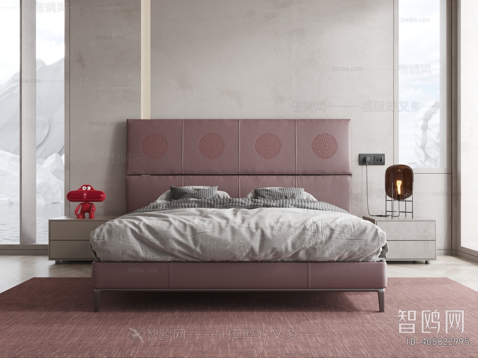 Modern Double Bed