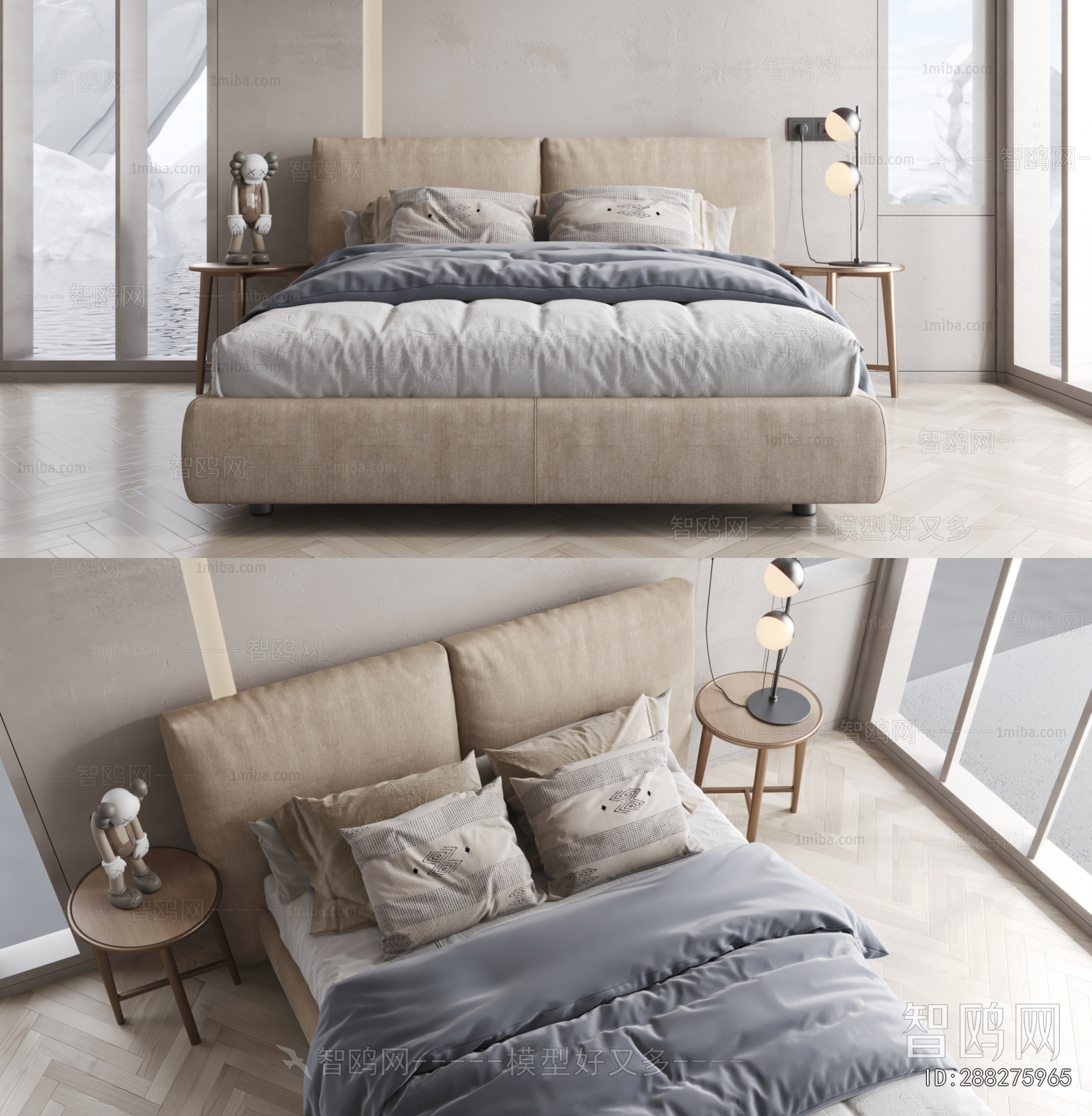 Modern Double Bed