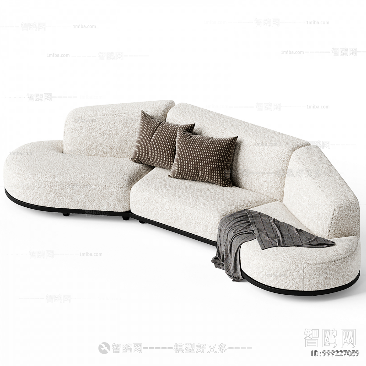 Modern Curved Sofa