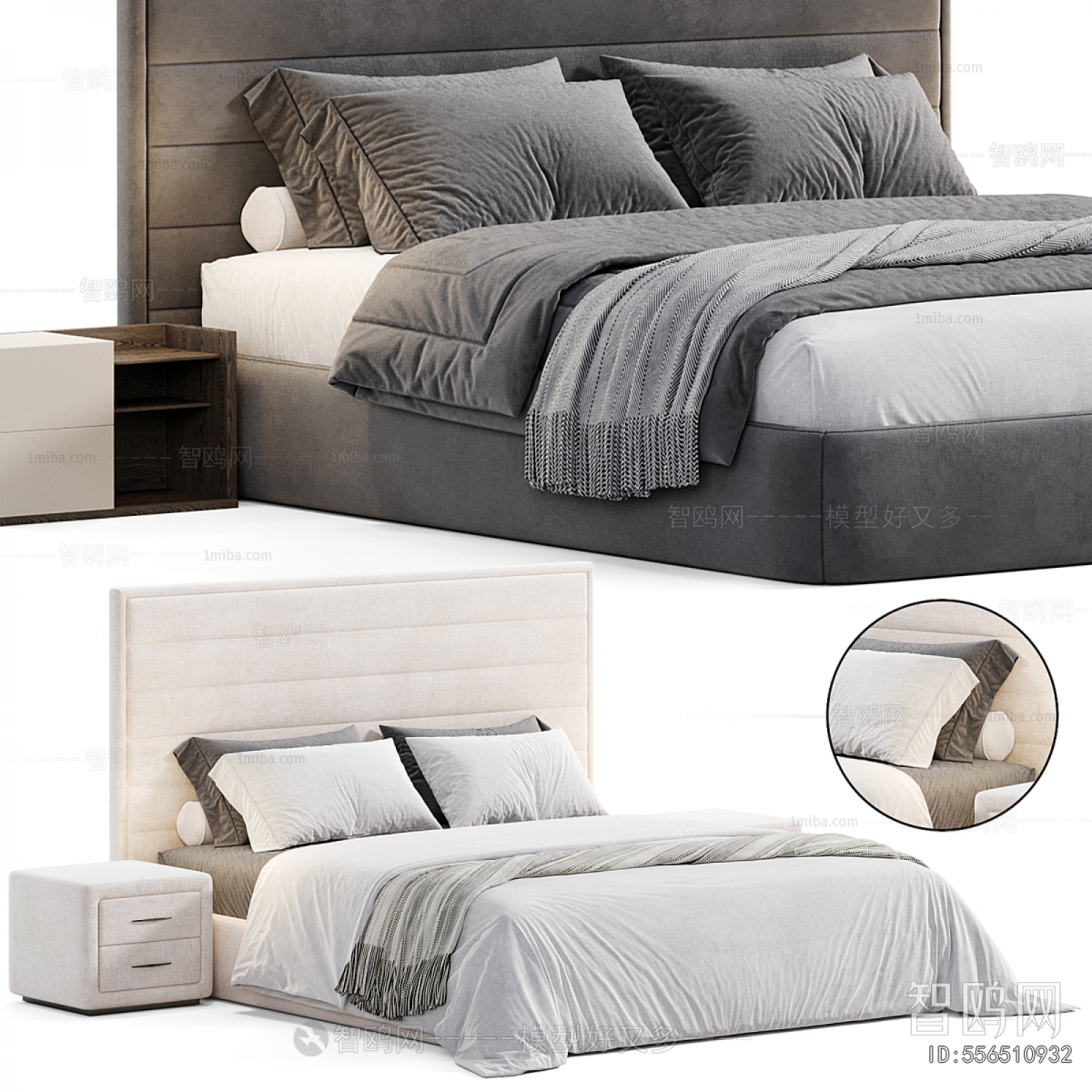 Modern Double Bed