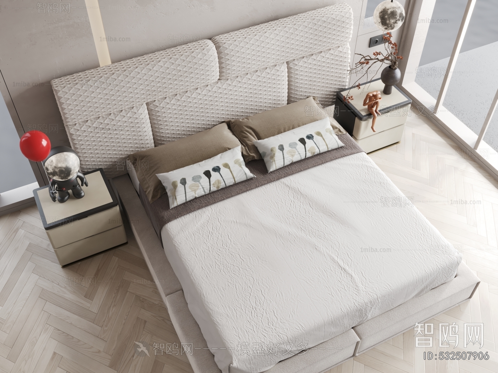 Modern Double Bed