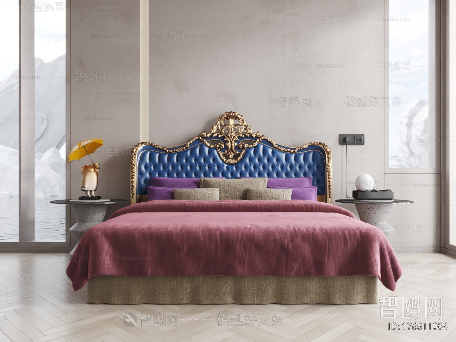 European Style Double Bed