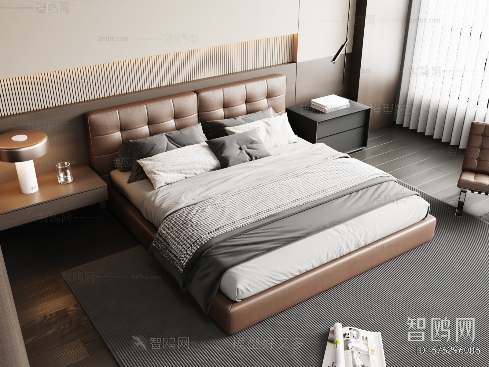 Modern Double Bed