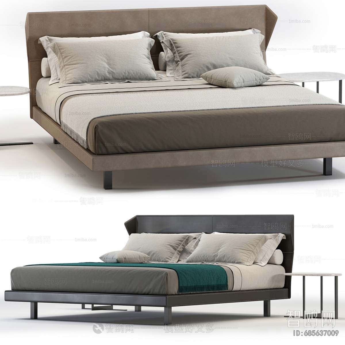 Modern Double Bed