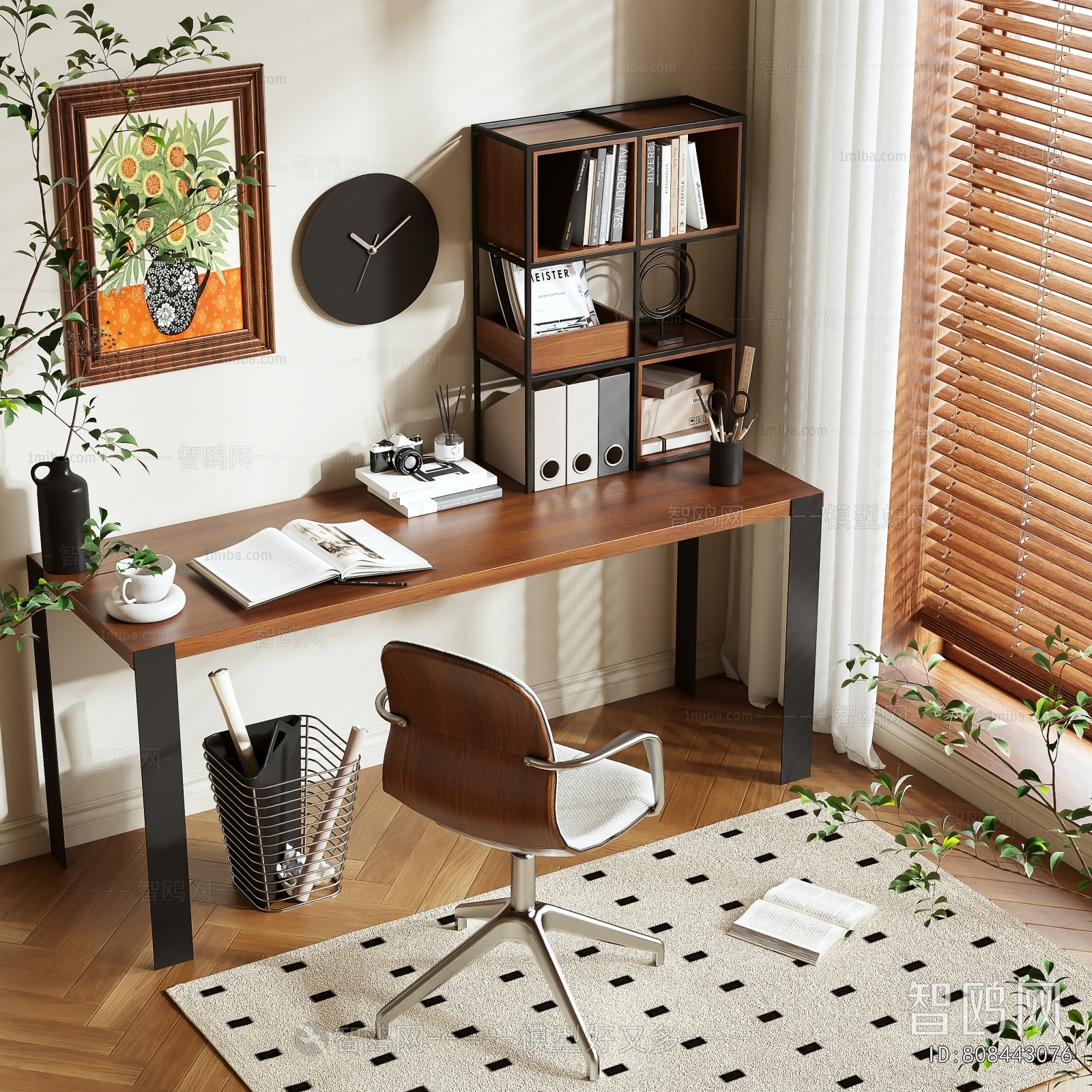 Modern Computer Desk And Chair