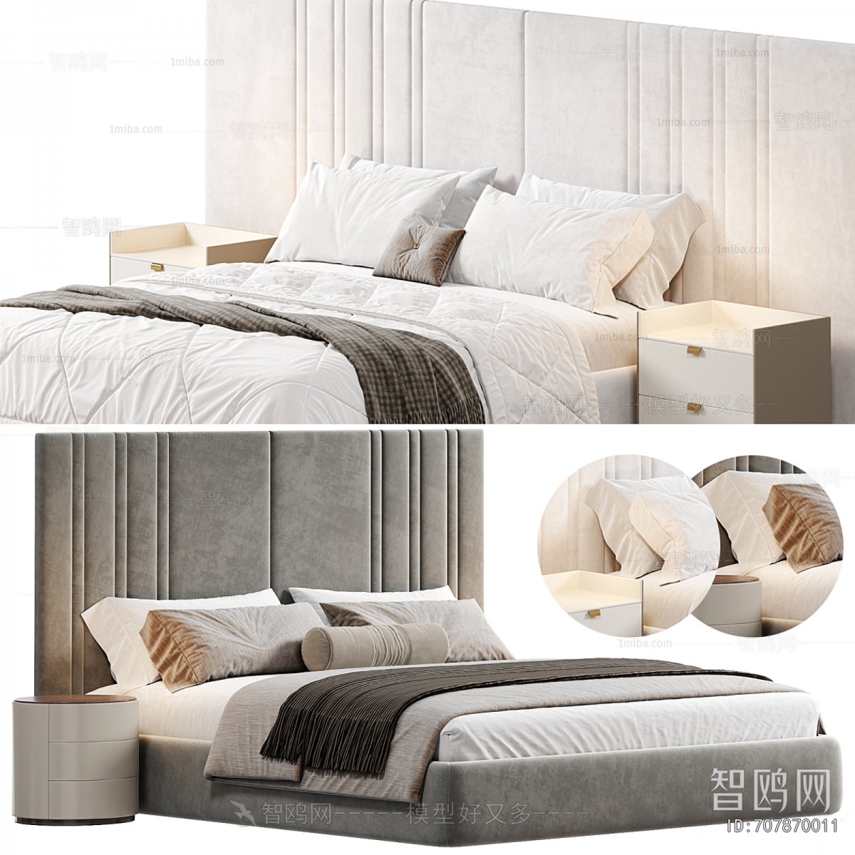 Modern Double Bed