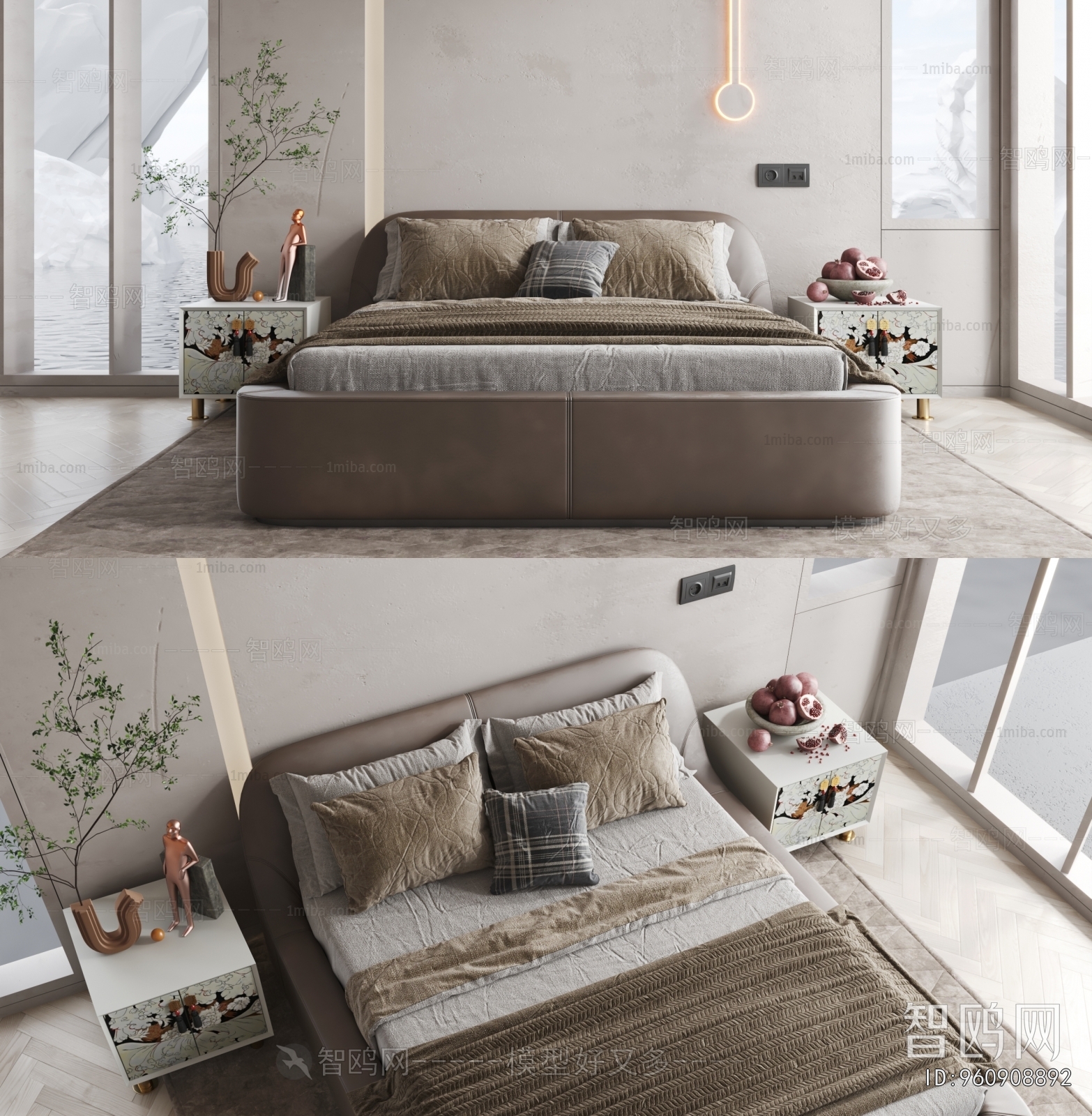 Modern Double Bed