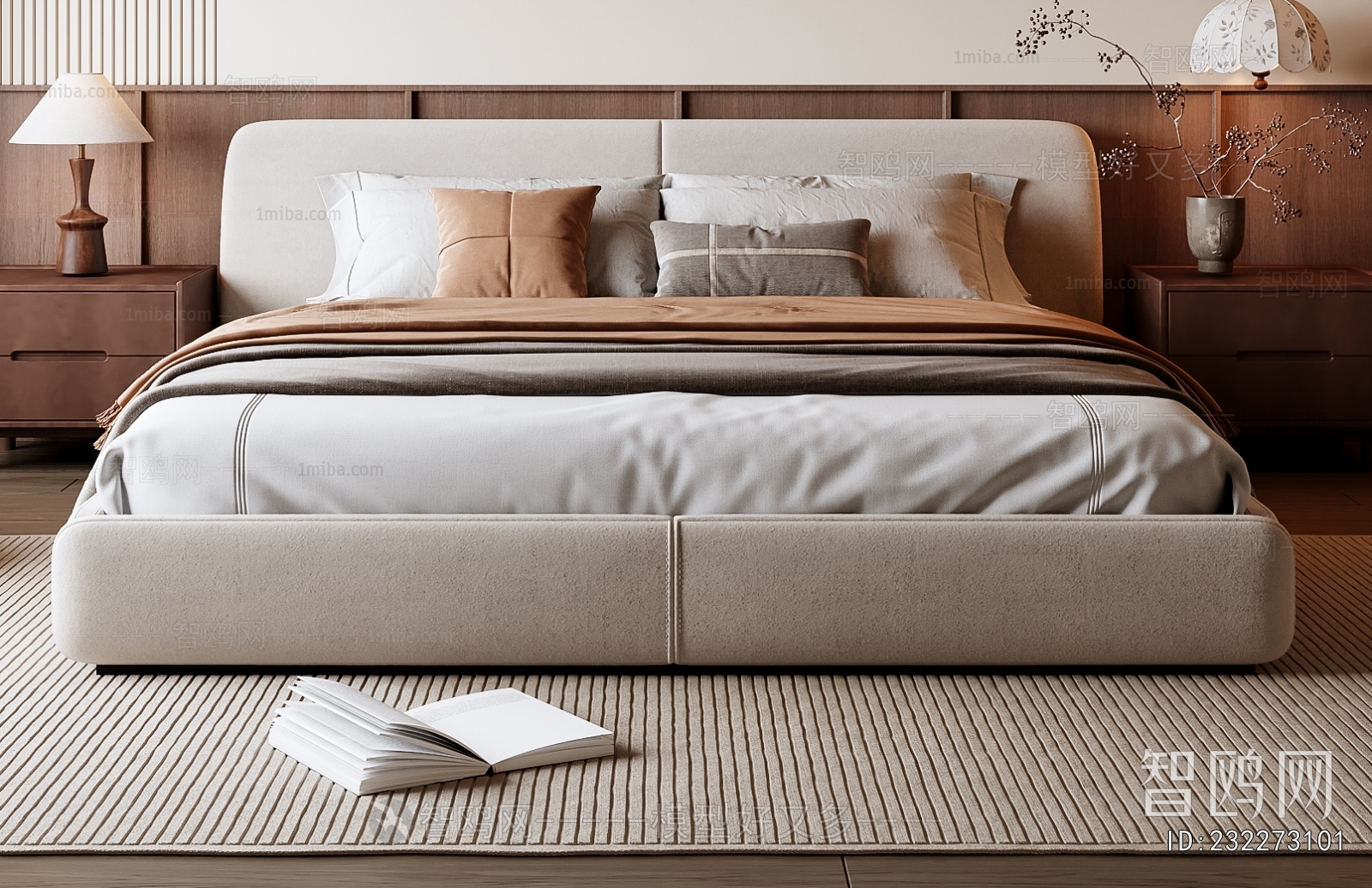 Modern Double Bed