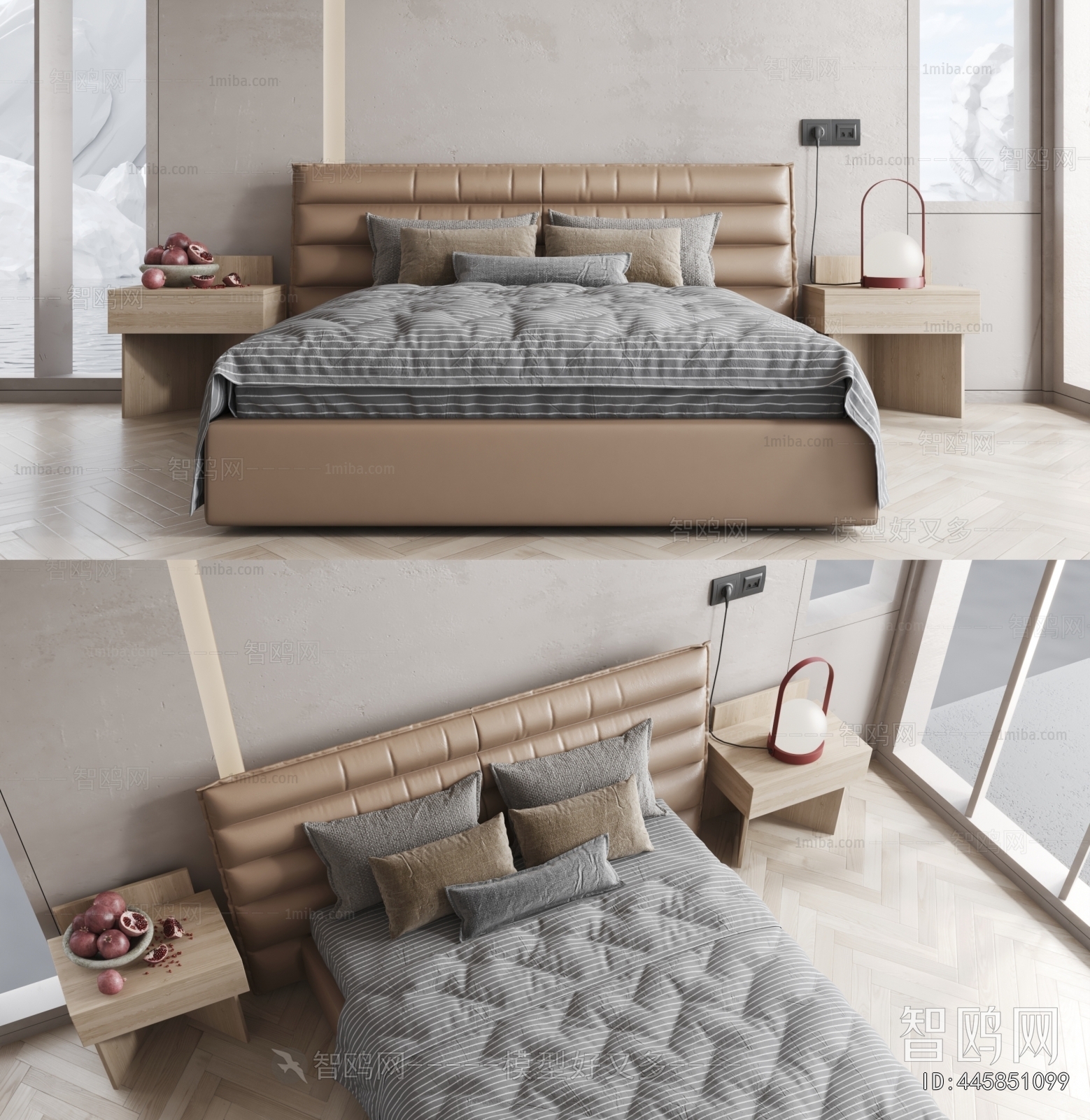 Modern Double Bed