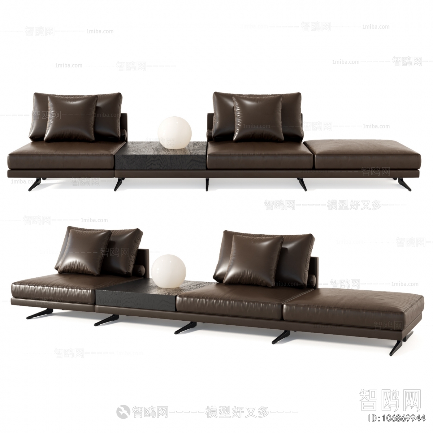 Modern Multi Person Sofa