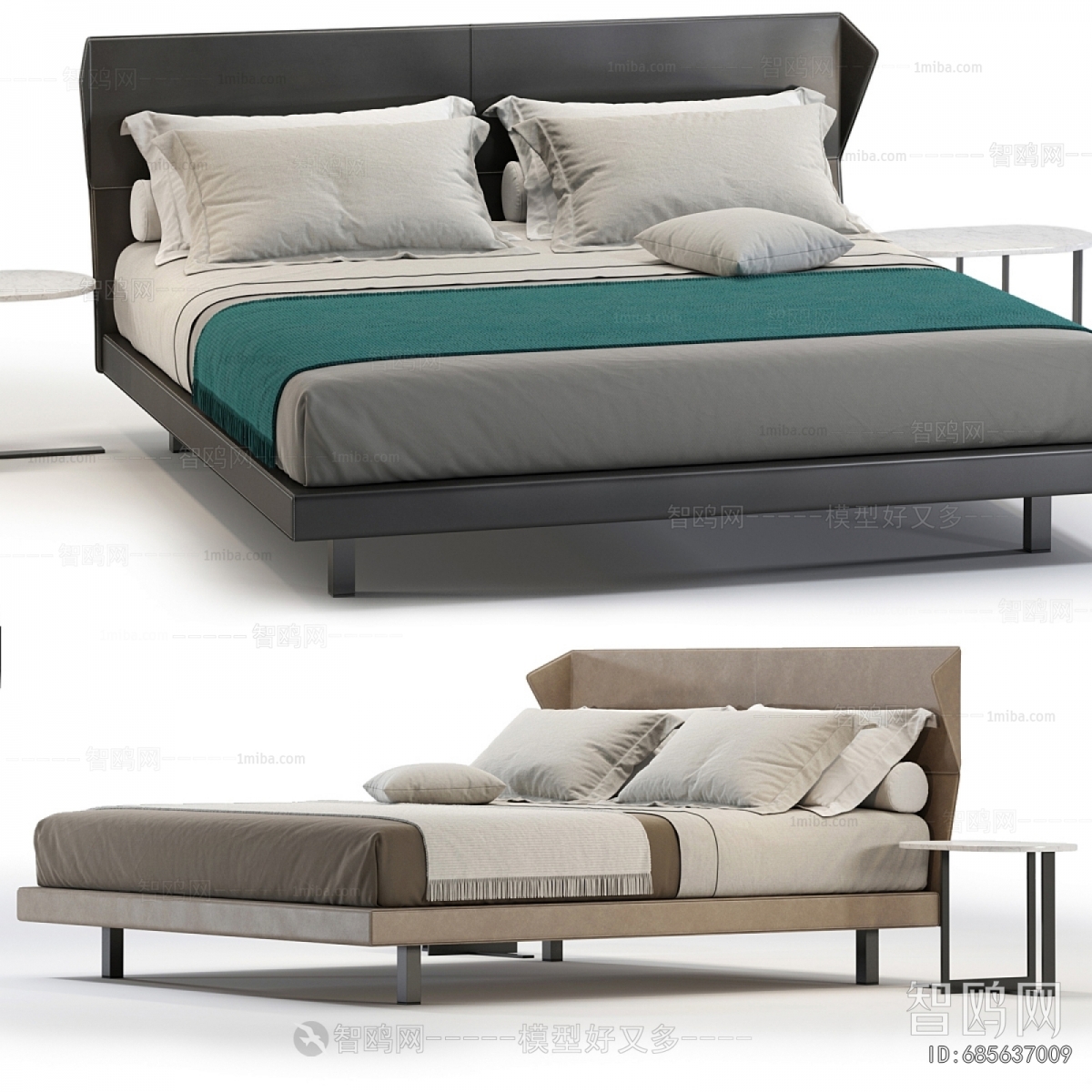 Modern Double Bed