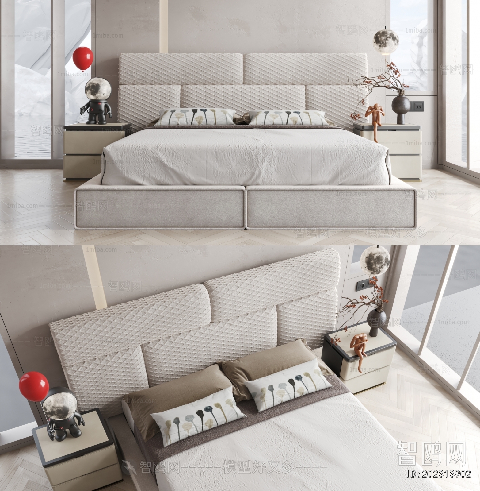 Modern Double Bed