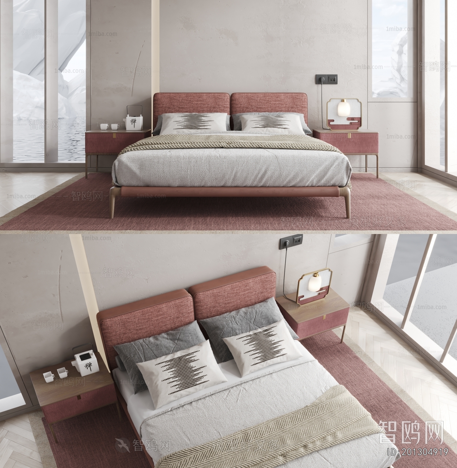 Modern Double Bed