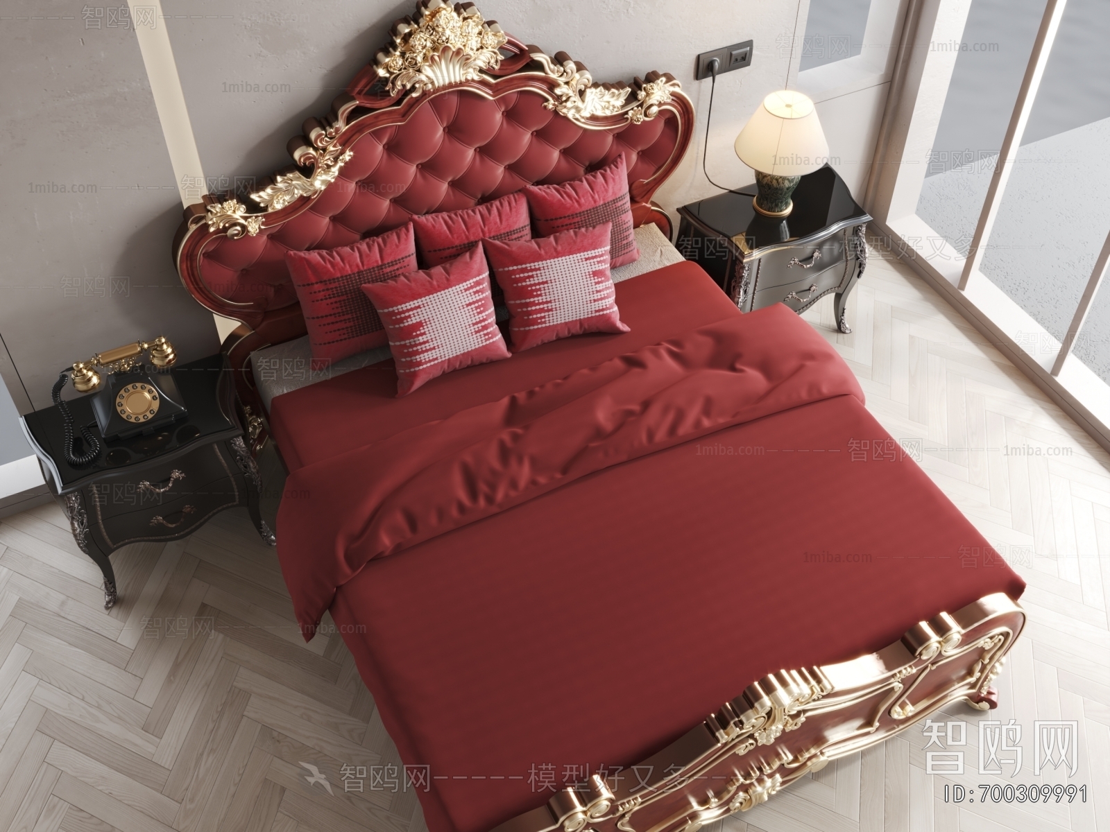 European Style Double Bed
