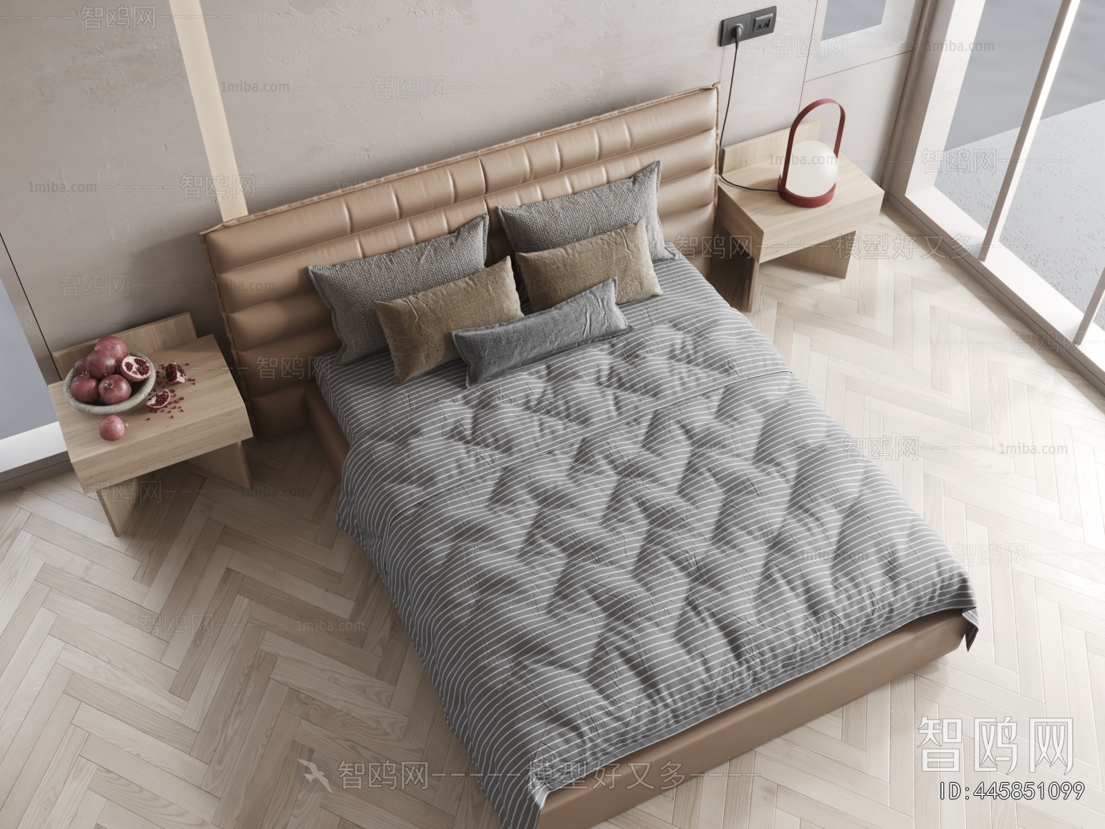 Modern Double Bed