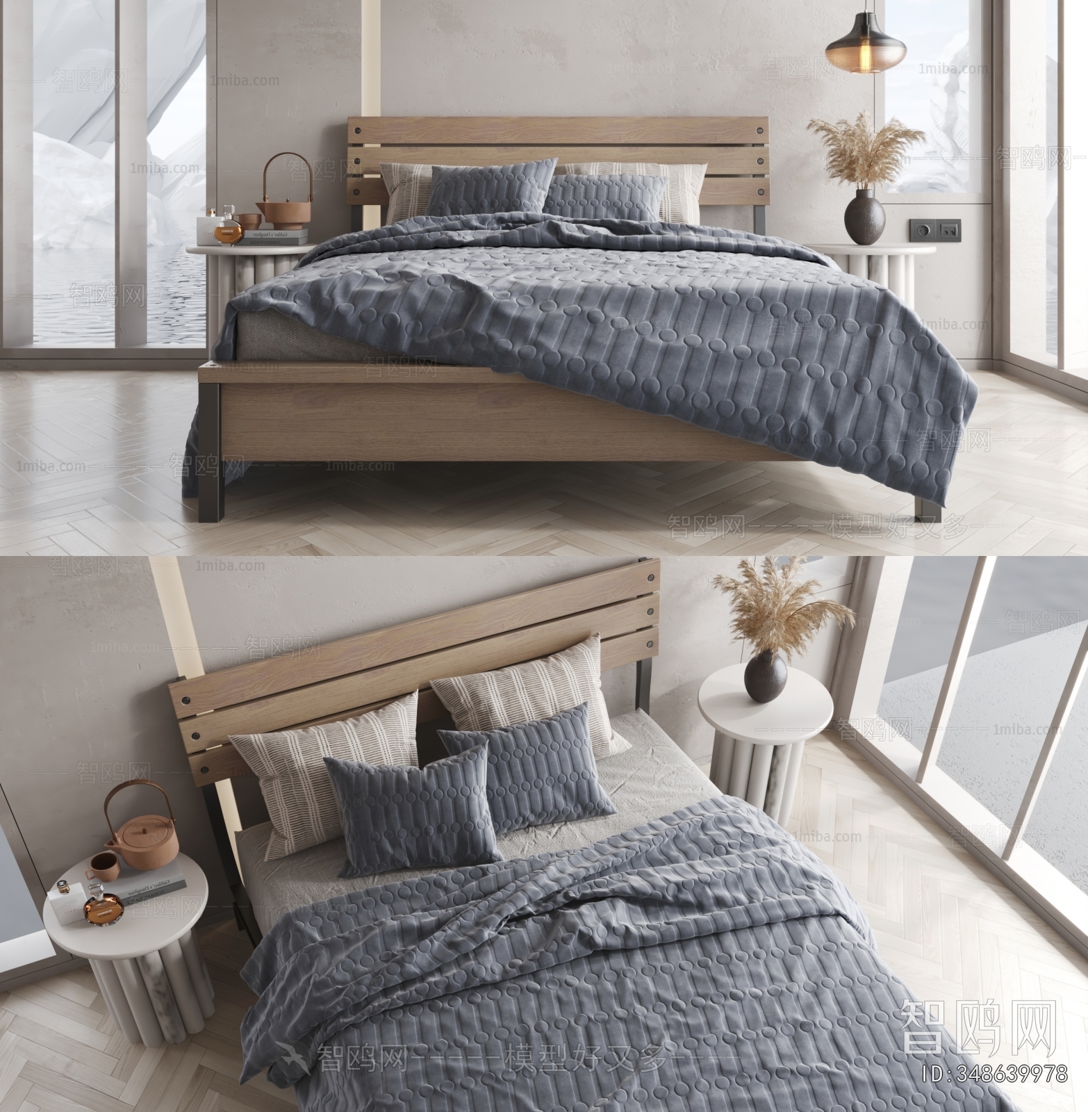 Modern Double Bed