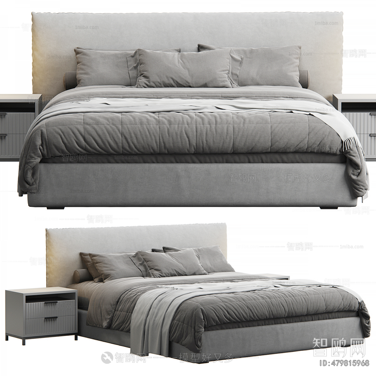 Modern Double Bed