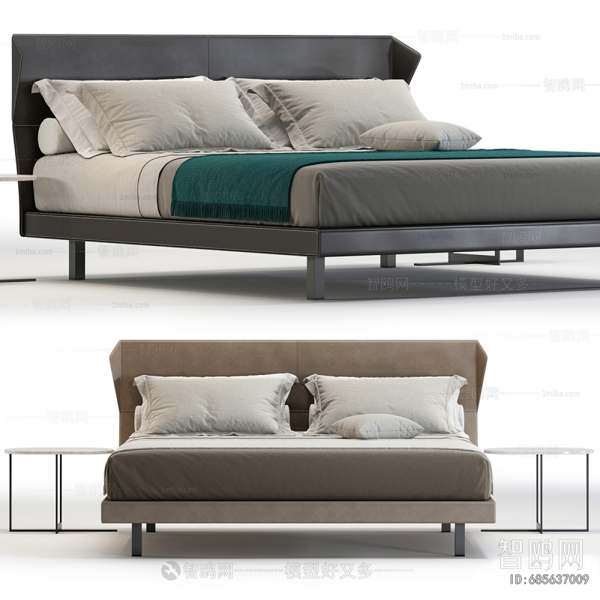 Modern Double Bed