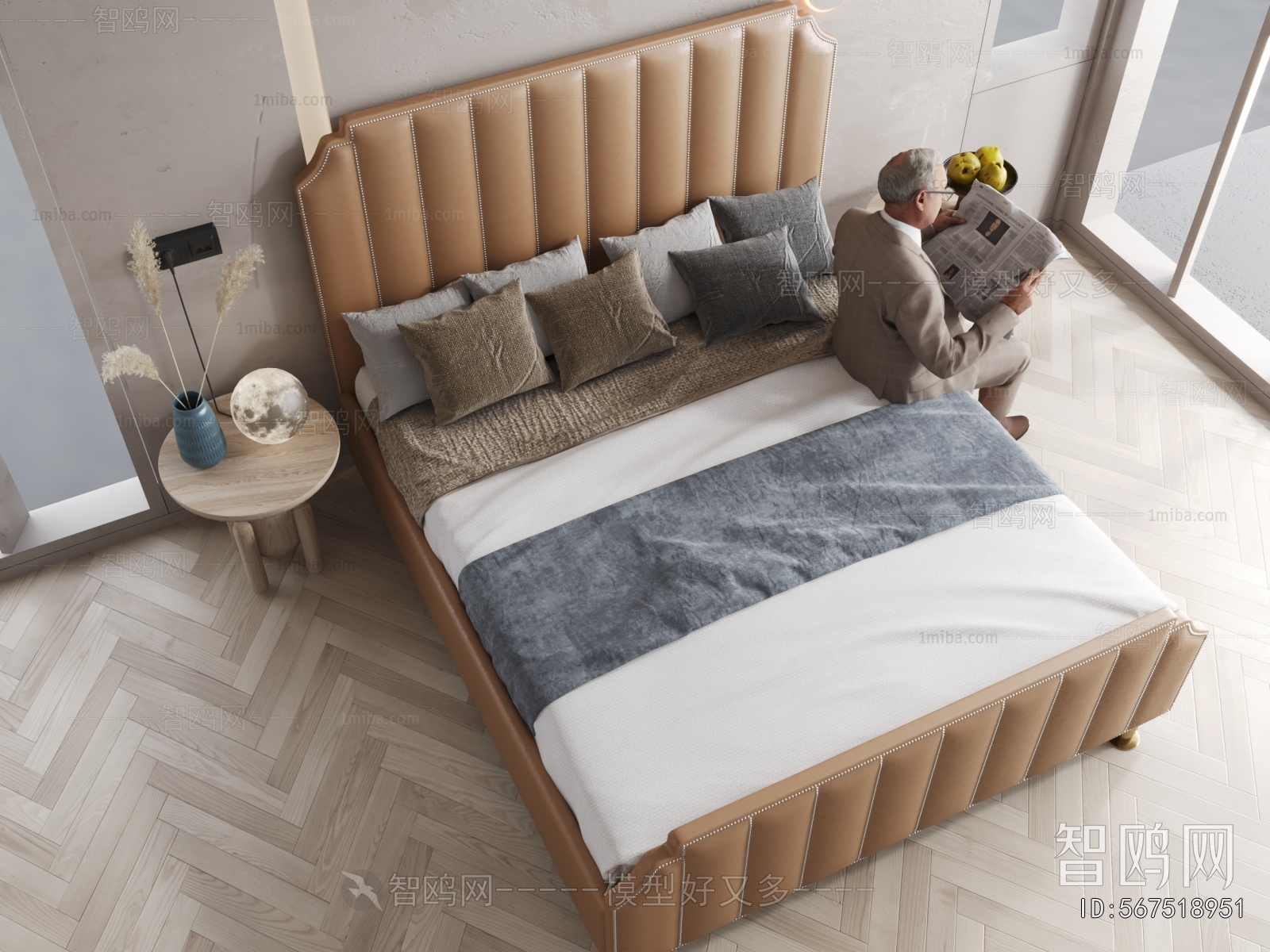 Modern Double Bed