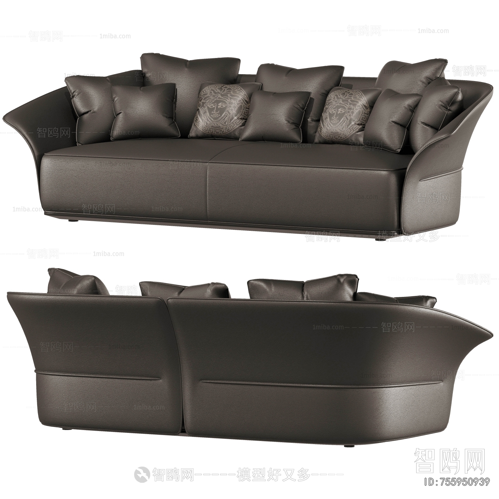 Modern Multi Person Sofa