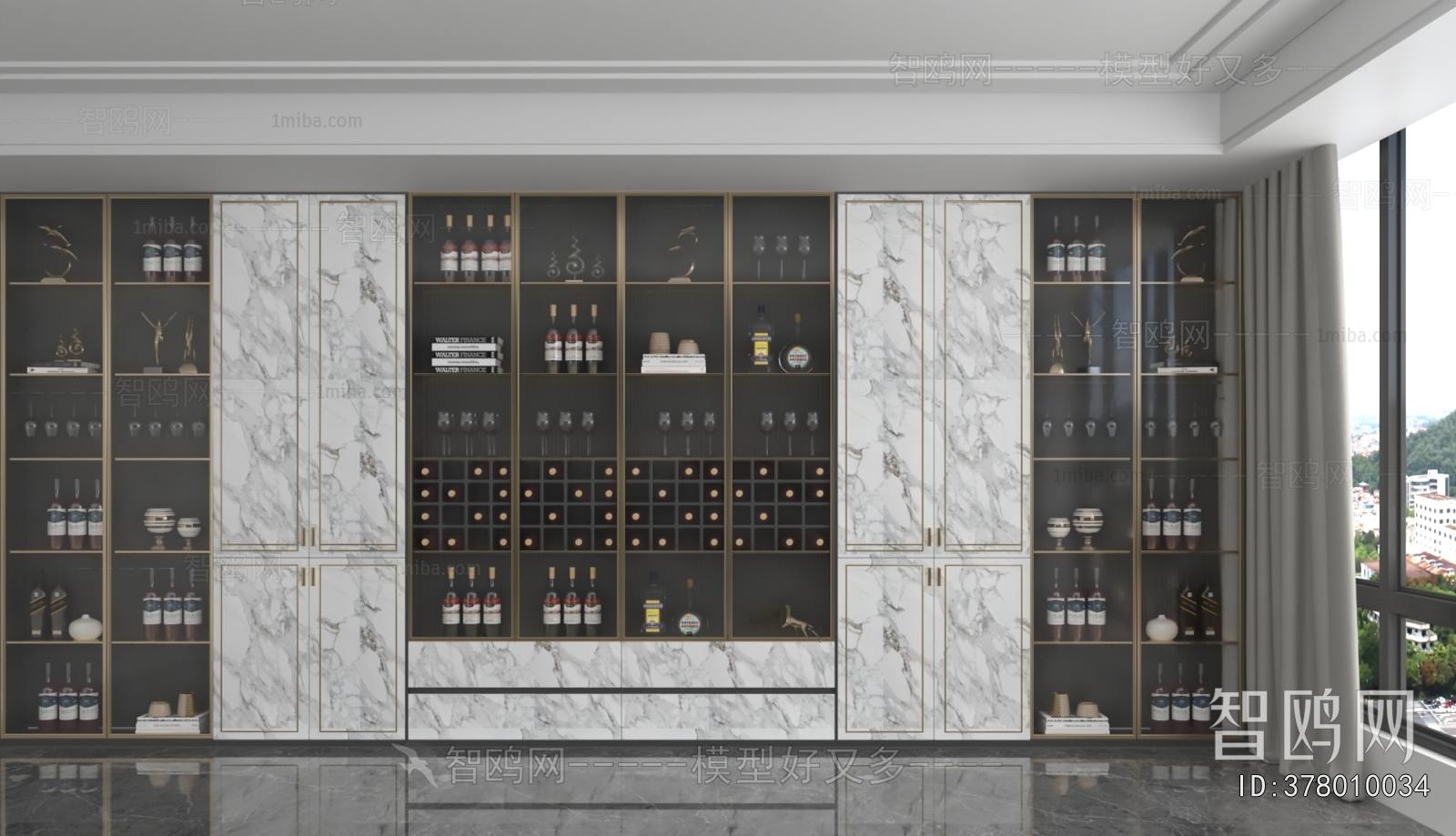 Modern Wine Cabinet