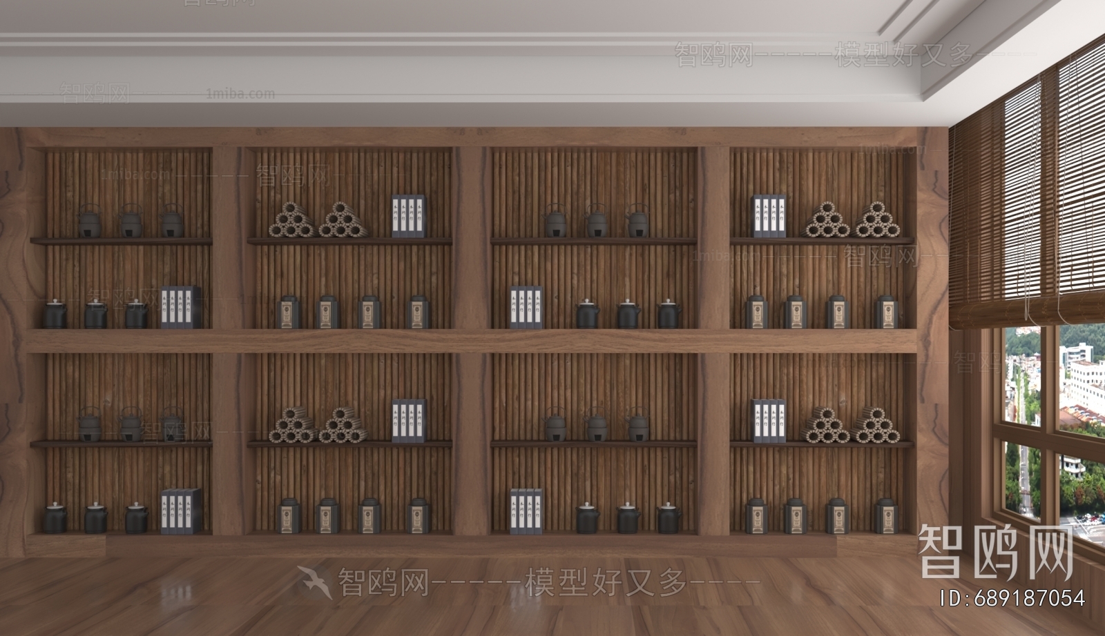 New Chinese Style Shelving