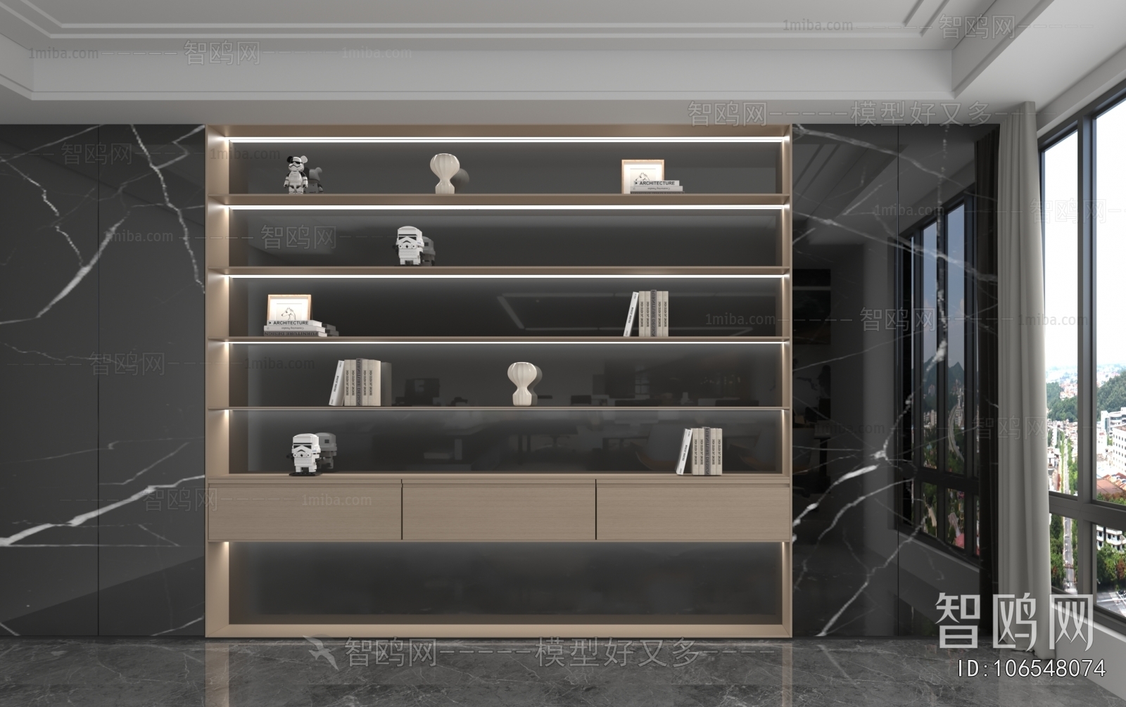 Modern Bookcase