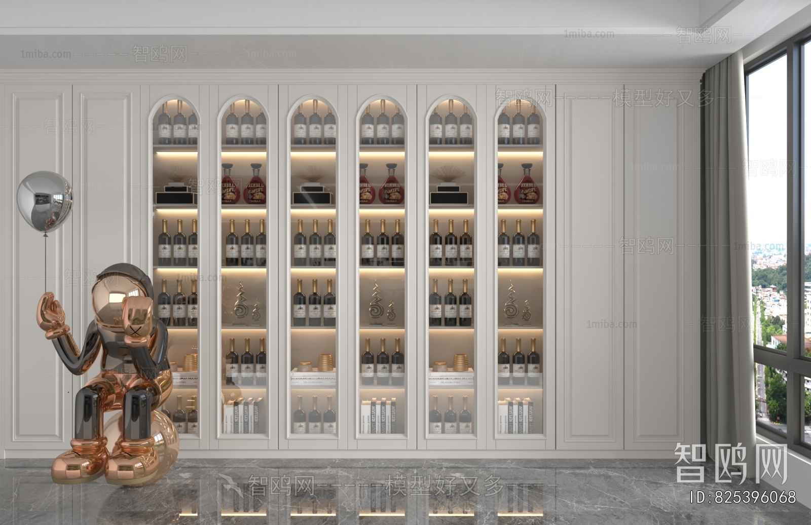 Modern Wine Cabinet